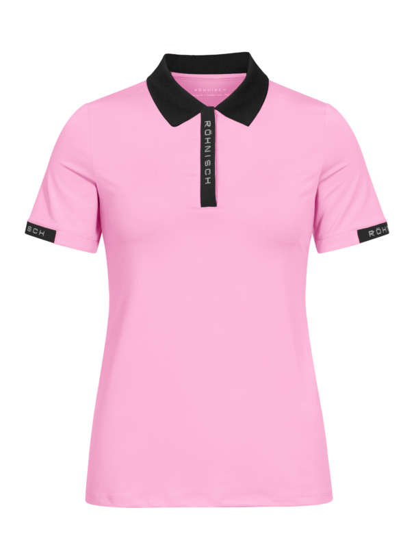 Ladies Rohnisch Abby Poloshirt - 111500-S557 Fuchsia Pink