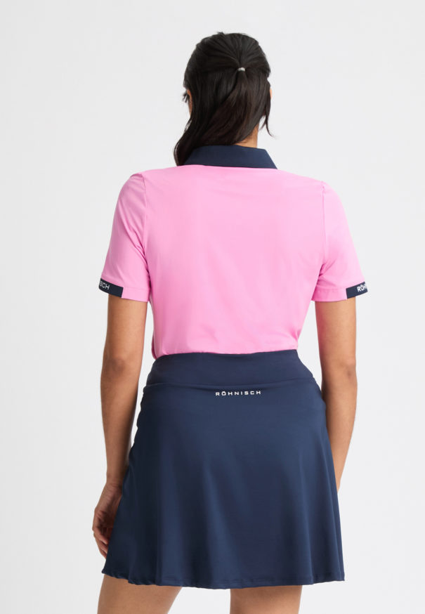 Ladies Rohnisch Abby Poloshirt - 111500-S557 Fuchsia Pink - Image 5