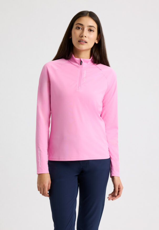 Ladies Rohnisch Addy Long Sleeve - 111517-S557 Fuchsia Pink