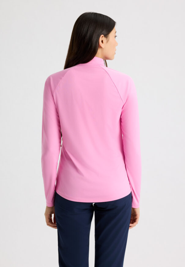 Ladies Rohnisch Addy Long Sleeve - 111517-S557 Fuchsia Pink - Image 3