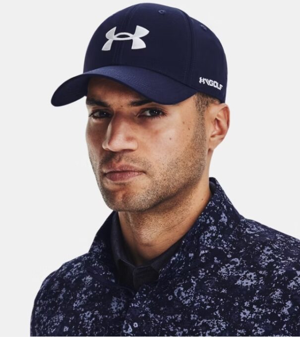 Men's Under Armour Golf96 Hat - 1361547-411 Midnight Navy White