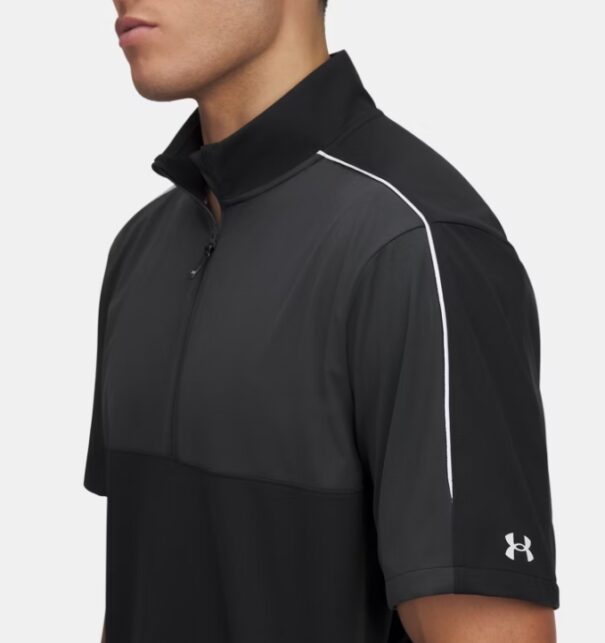 Men's Under Armour Drive Wind Short Sleeve - 1389860-001 Black - Image 4