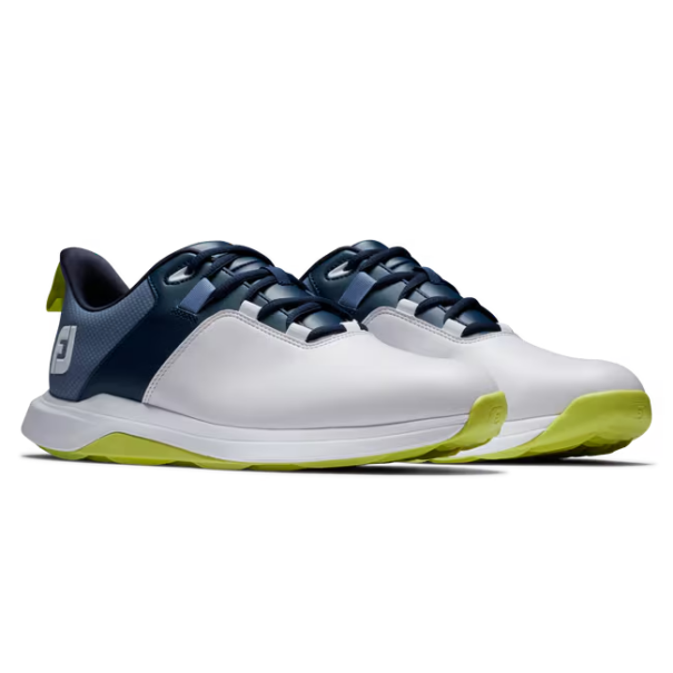 Men's FootJoy Prolite - 56920 White Navy Lime - Image 5