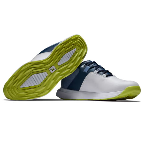 Men's FootJoy Prolite - 56920 White Navy Lime - Image 6