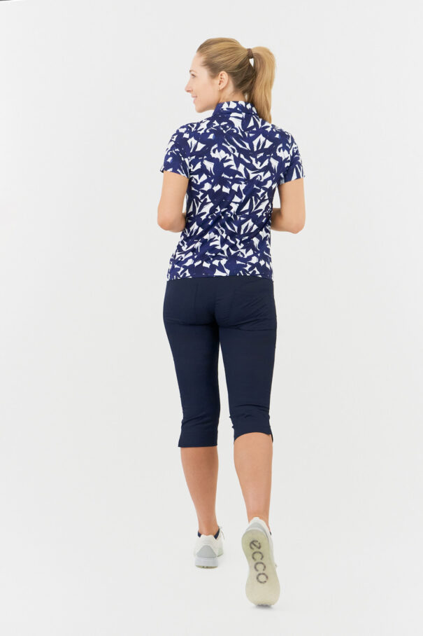 Ladies Pure Amity Polo - PG-52013 5011 Wild Peony Navy - Image 5