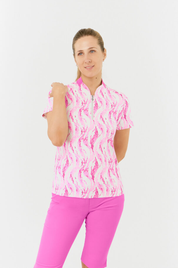 Ladies Pure Felicity SS Shirt - PG-52031 8104 Rose Water - Image 6