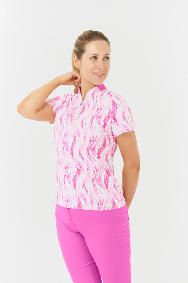 Ladies Pure Felicity SS Shirt - PG-52031 8104 Rose Water - Image 7