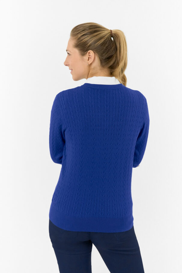 Ladies Pure Suzie Summerweight Jumper - PG-52509 505 Yale Navy - Image 7