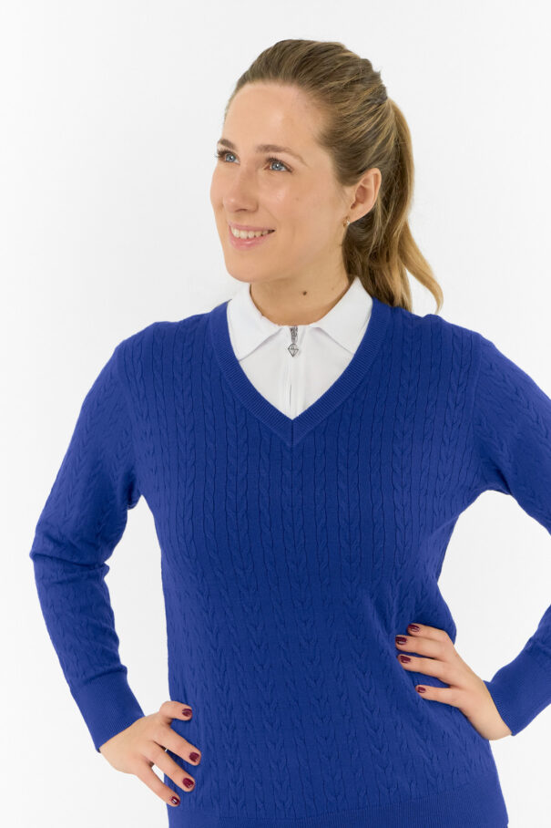 Ladies Pure Suzie Summerweight Jumper - PG-52509 505 Yale Navy