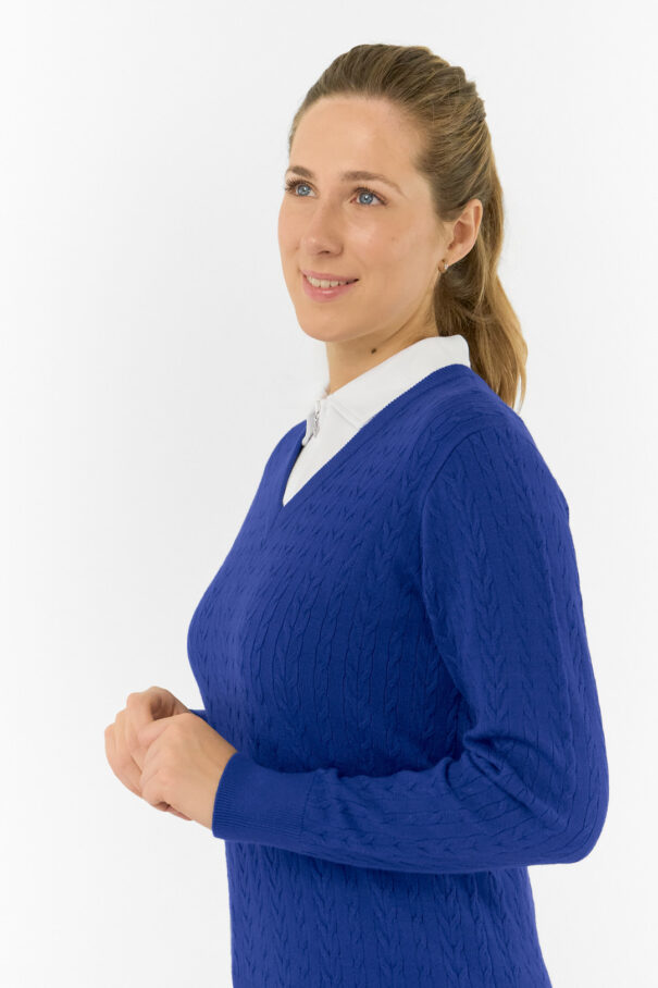 Ladies Pure Suzie Summerweight Jumper - PG-52509 505 Yale Navy - Image 9