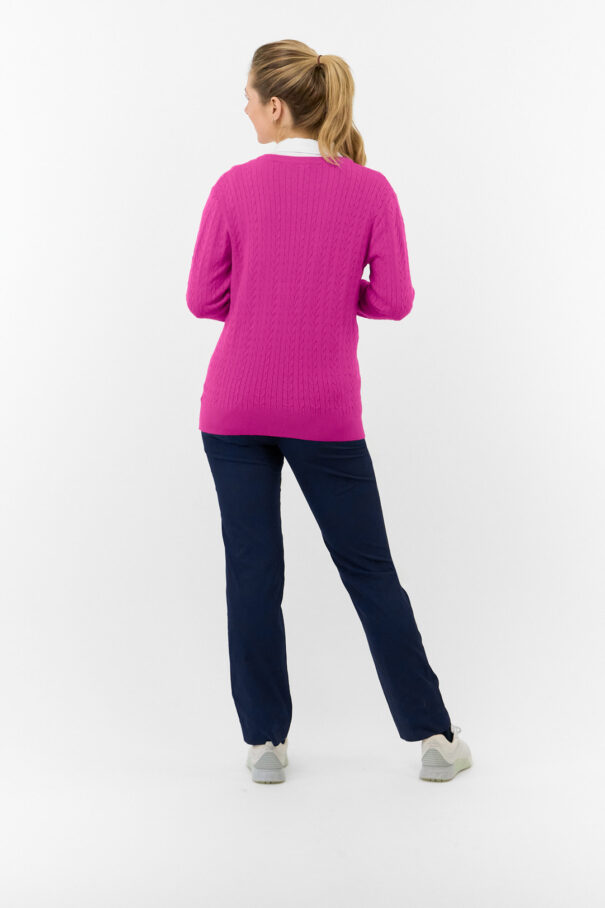 Ladies Pure Suzie Summerweight Jumper - PG-52509 812 Candy Pink - Image 5