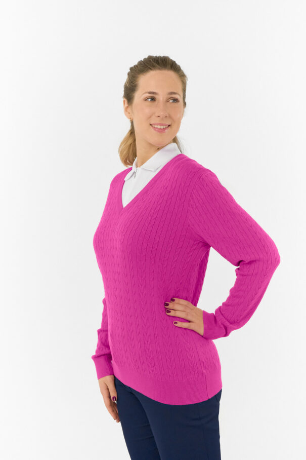 Ladies Pure Suzie Summerweight Jumper - PG-52509 812 Candy Pink