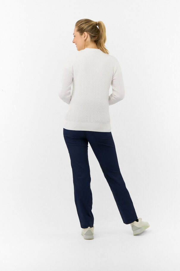 Ladies Pure Suzie Summerweight Jumper - PG-52509 10 White - Image 4