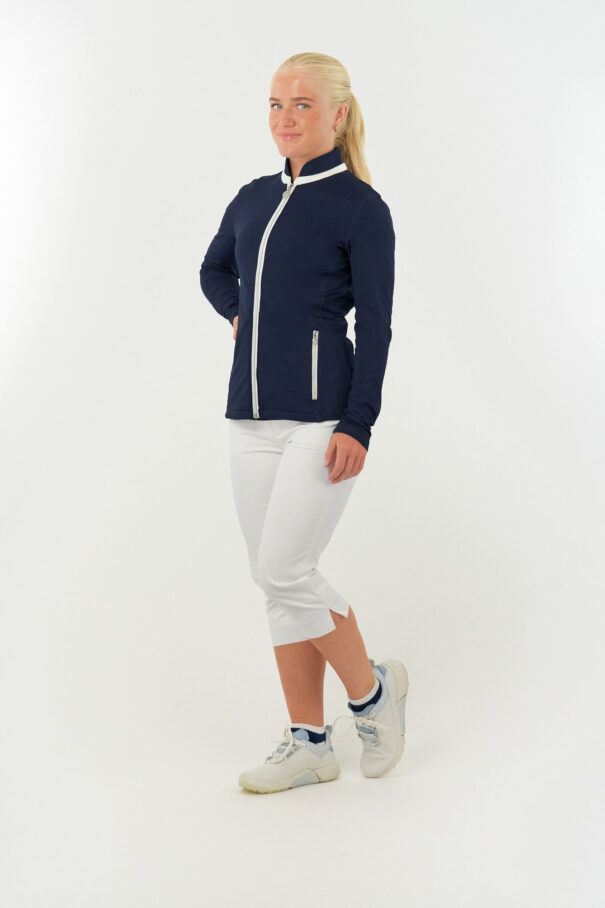 Ladies Pure Mist Soft Mid Layer Jacket - PG-99442 50 Navy - Image 4