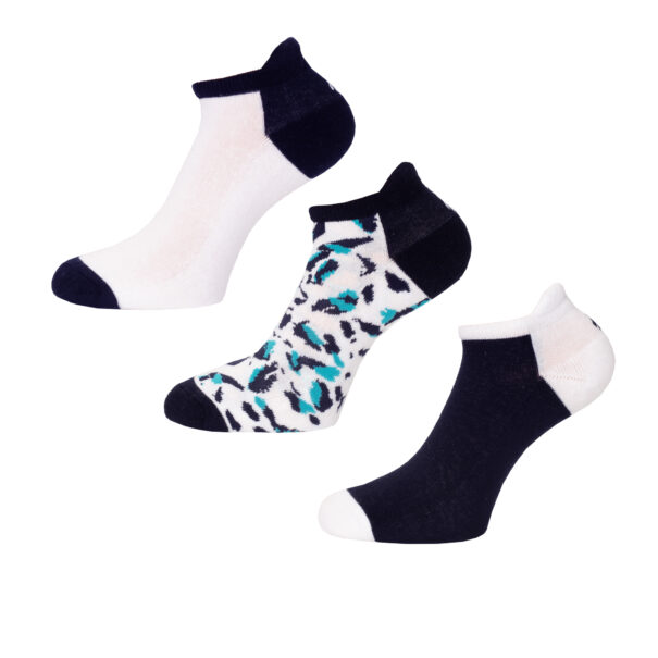 Green Lamb Mixed Socks 3 Pair Pack - SG25084 Navy